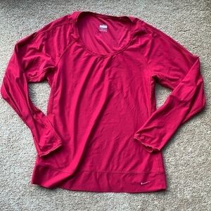 Nike dri fit long sleeve shirt